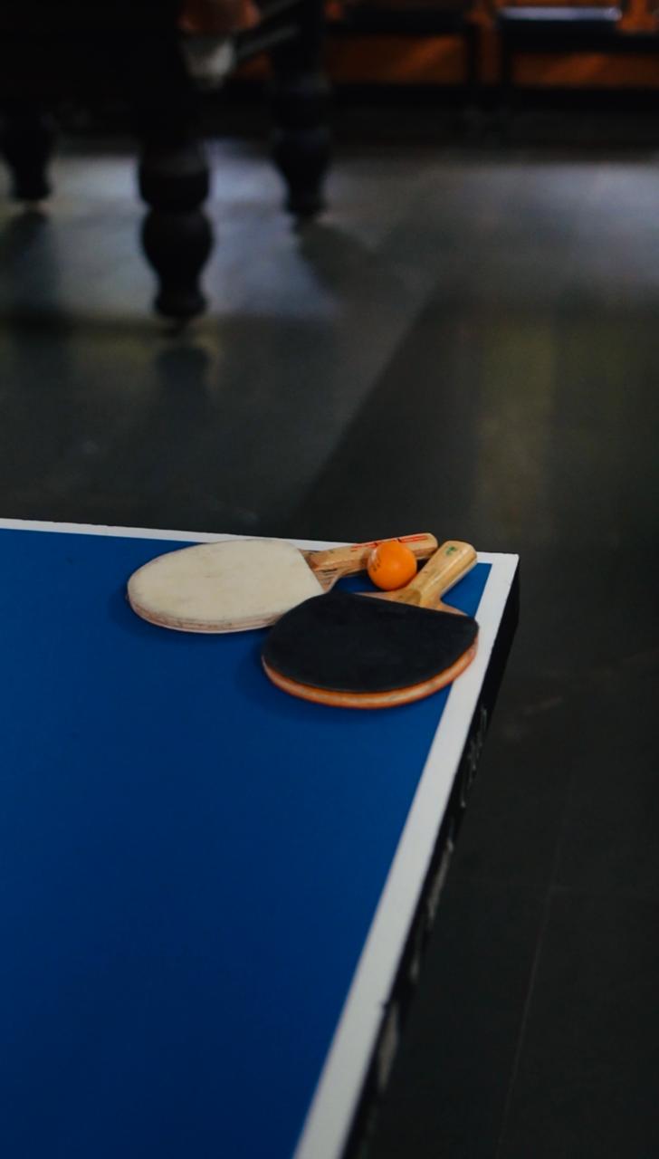 Indoor table tennis